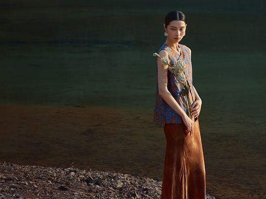 女装拍摄 服装拍摄 新中式服装