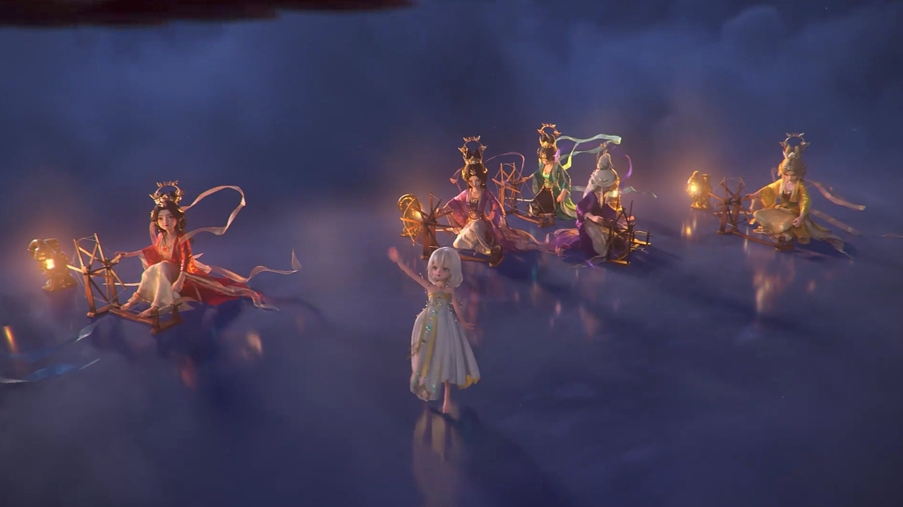 盘丝洞PV丨《梦幻西游》布料头发解算