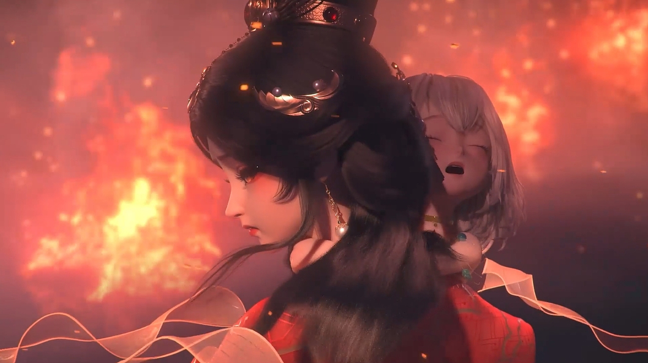 盘丝洞PV丨《梦幻西游》布料头发解算