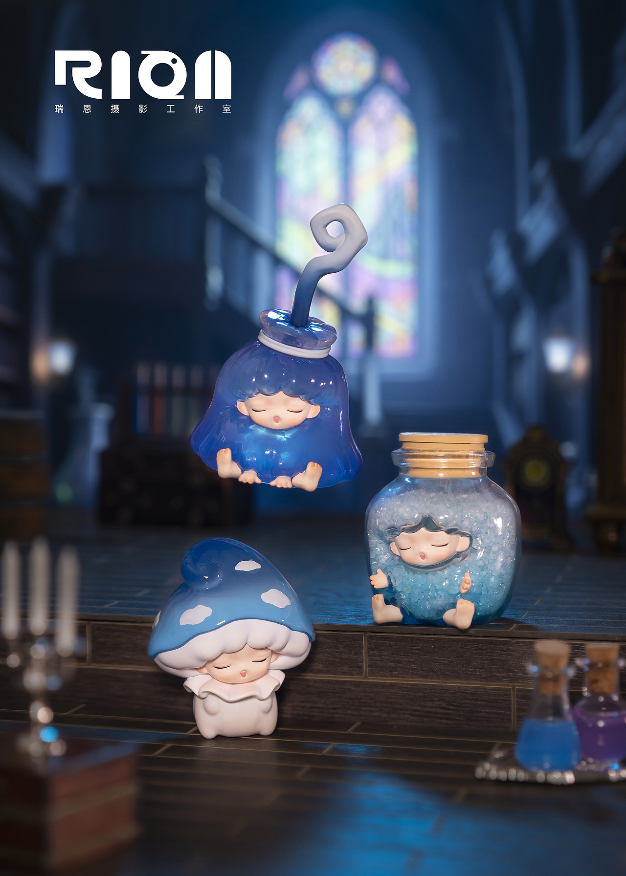 潮玩拍摄丨YUMO云梦魔法修炼手册MINI盲盒定格动画