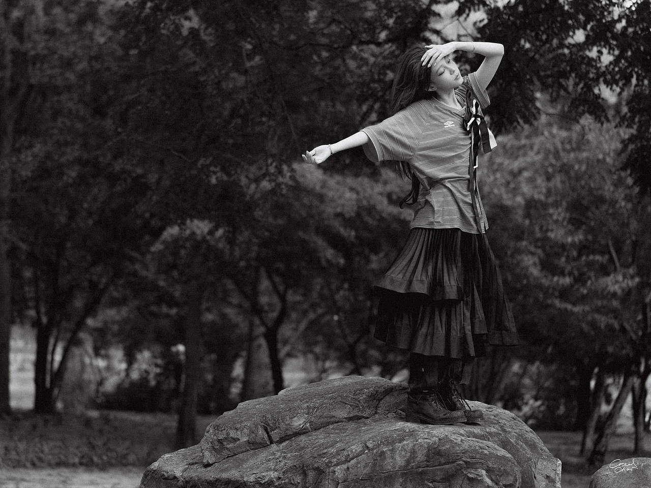 人像摄影 | 在公园里