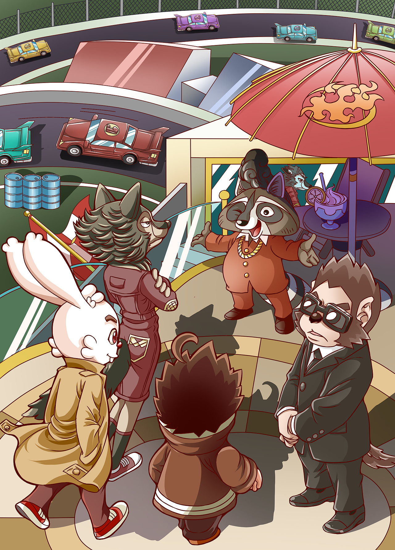 《骑士街九号》精彩故事扉页集