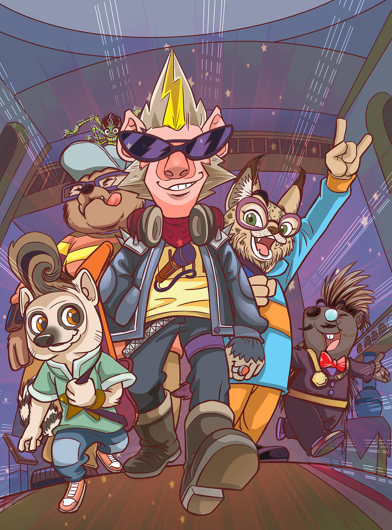 《骑士街九号》精彩故事扉页集