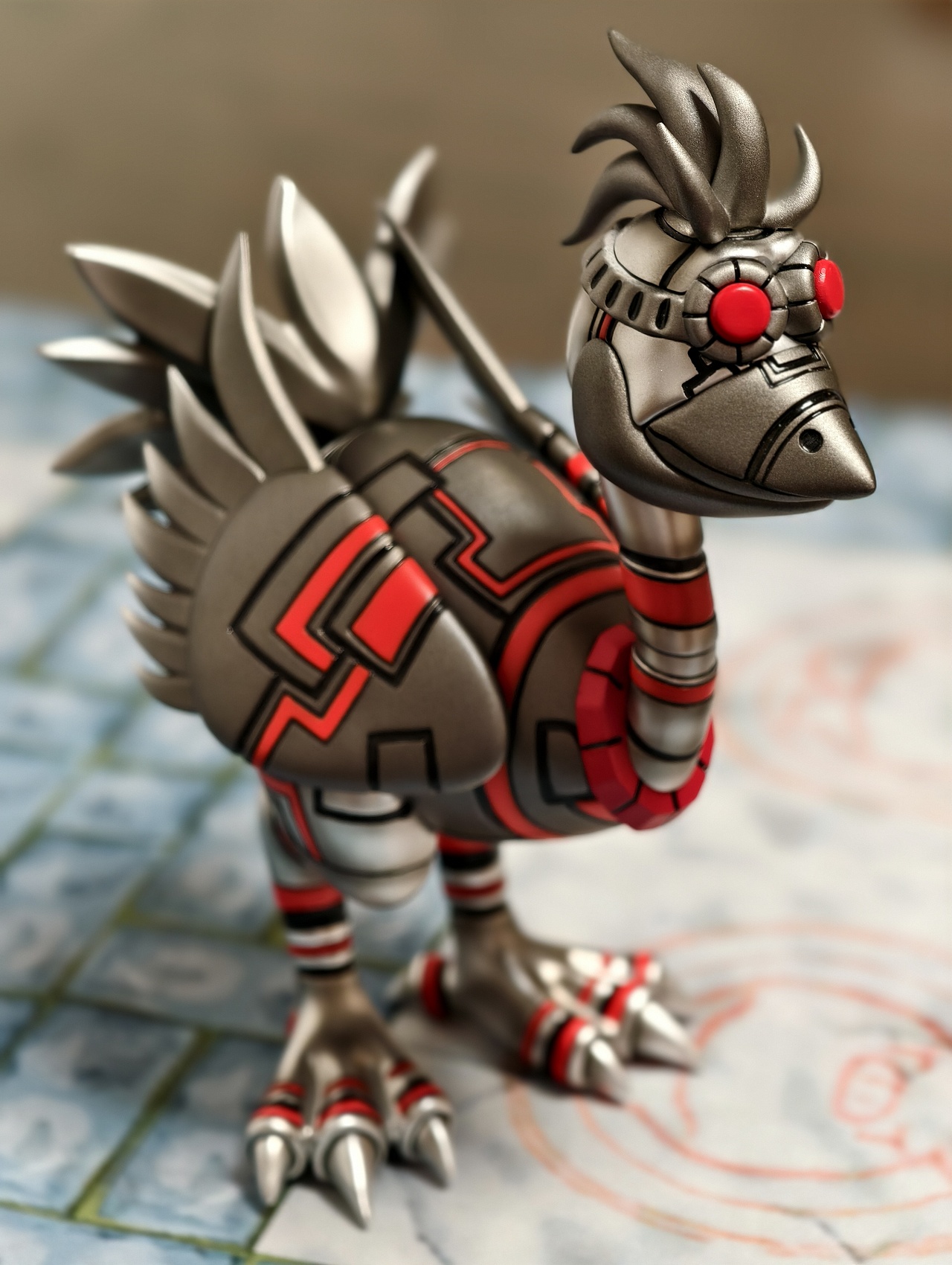 【模天下】机械鸡手办模型