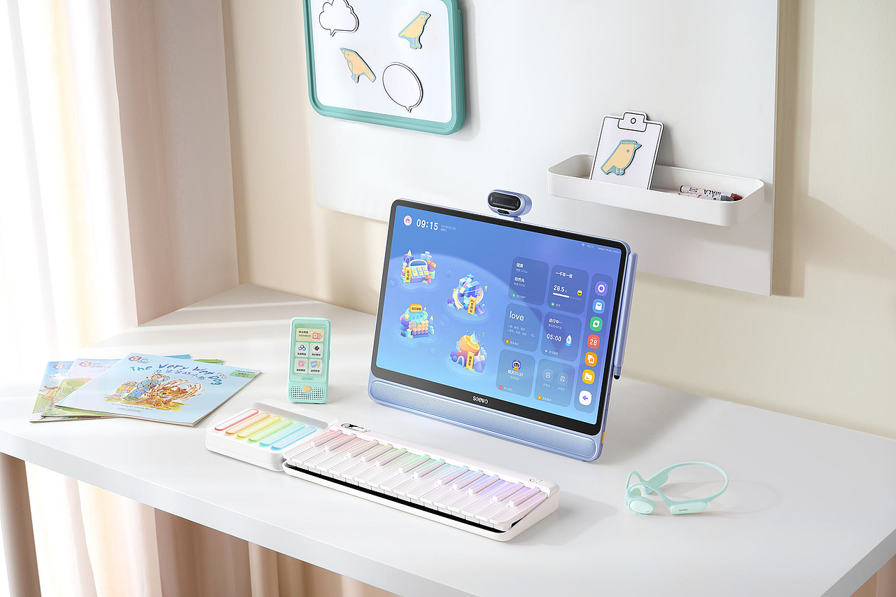 希沃平板学习机W3（图ZMzkwODM4NDcy） - 产品摄影 - 站酷设计师三体广告原创素材 - 站酷ZCOOL