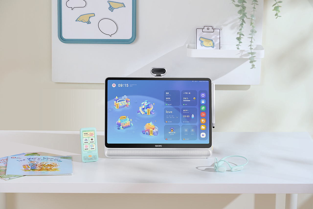 希沃平板学习机W3（图ZMzkwODM4NDg0） - 产品摄影 - 站酷设计师三体广告原创素材 - 站酷ZCOOL