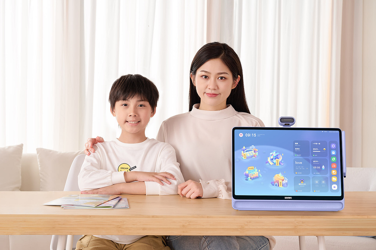 希沃平板学习机W3（图ZMzkwODM4NTQ0） - 产品摄影 - 站酷设计师三体广告原创素材 - 站酷ZCOOL