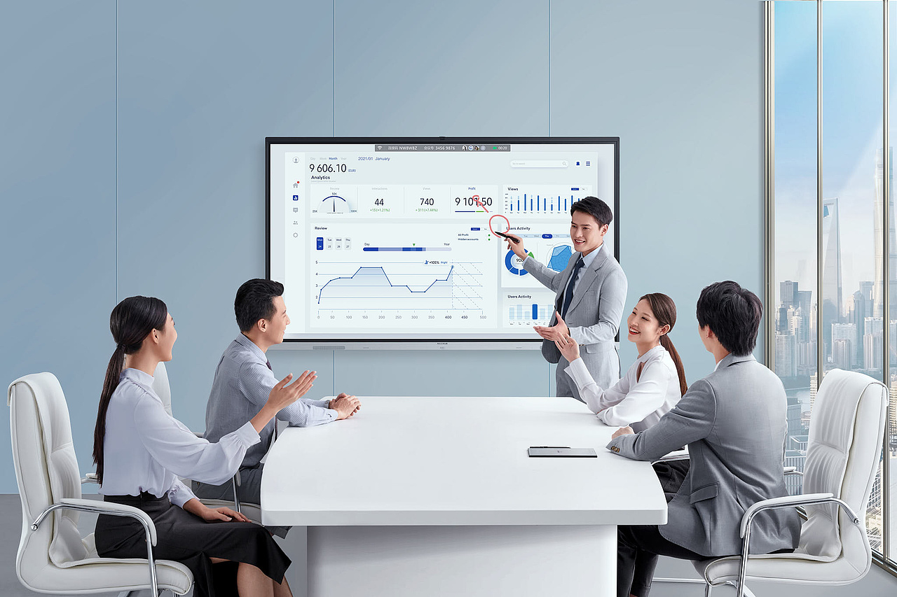 MAXHUB会议大屏拍摄小样