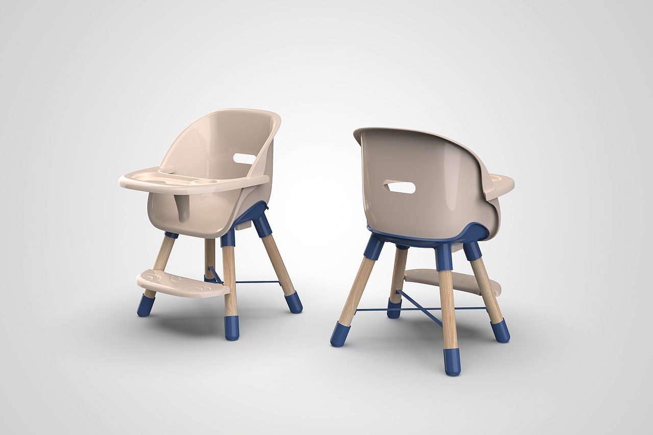 儿童餐椅设计（图ZMzkwODUyNzE2） - 生活用品 - 站酷设计师清风3318原创素材 - 站酷ZCOOL