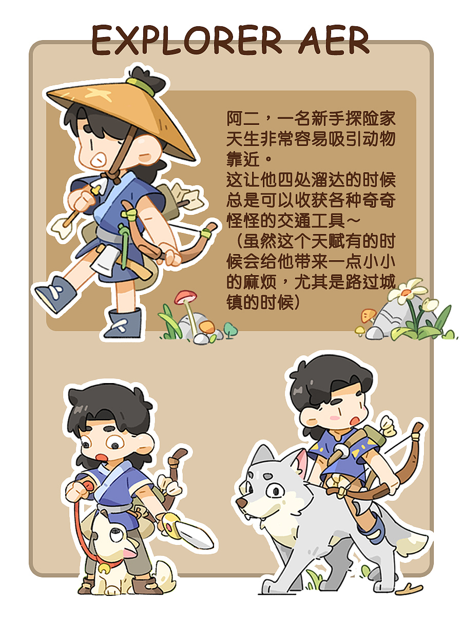 一套探险主题的插图～（图ZMzkwODU2NTU2） - 概念设定 - 站酷设计师马戏团的乌鸭原创素材 - 站酷ZCOOL