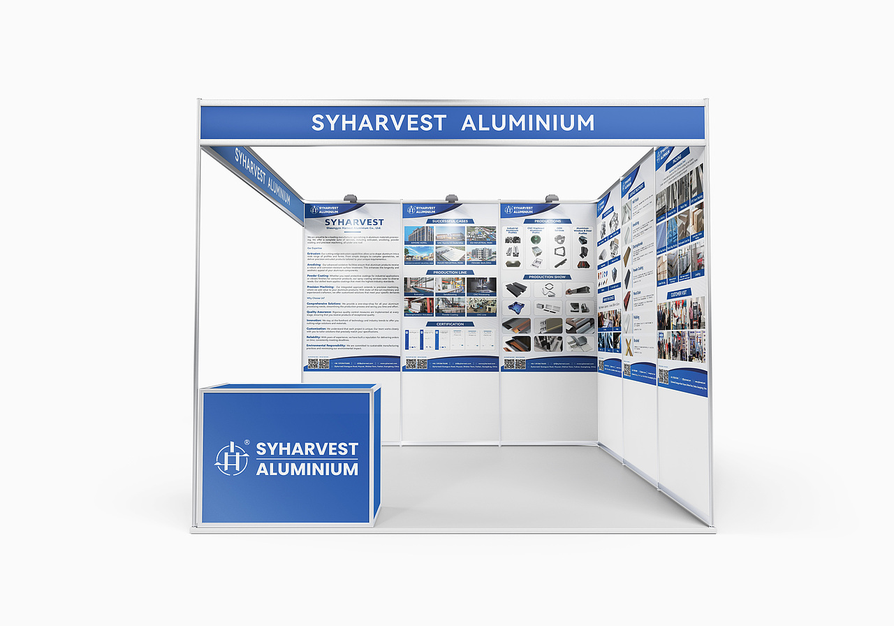 蓝色简洁商业风 展会设计 展会海报 外贸展会易拉宝（图ZMzkwODU3ODg4） - 宣传物料 - 站酷设计师Aria咦原创素材 - 站酷ZCOOL