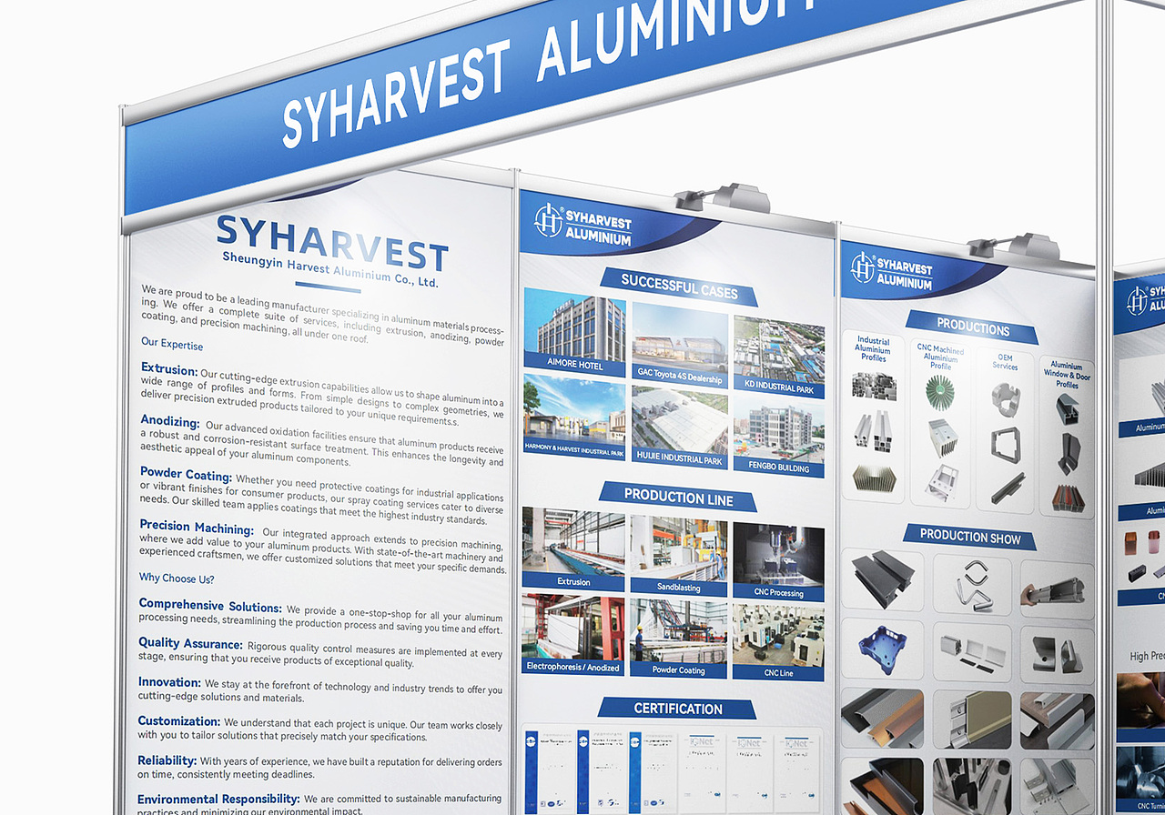 蓝色简洁商业风 展会设计 展会海报 外贸展会易拉宝（图ZMzkwODU3ODgw） - 宣传物料 - 站酷设计师Aria咦原创素材 - 站酷ZCOOL