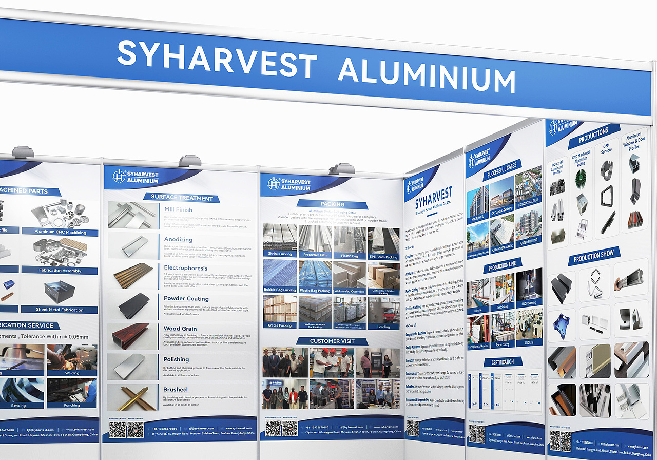 蓝色简洁商业风 展会设计 展会海报 外贸展会易拉宝（图ZMzkwODU3OTAw） - 宣传物料 - 站酷设计师Aria咦原创素材 - 站酷ZCOOL