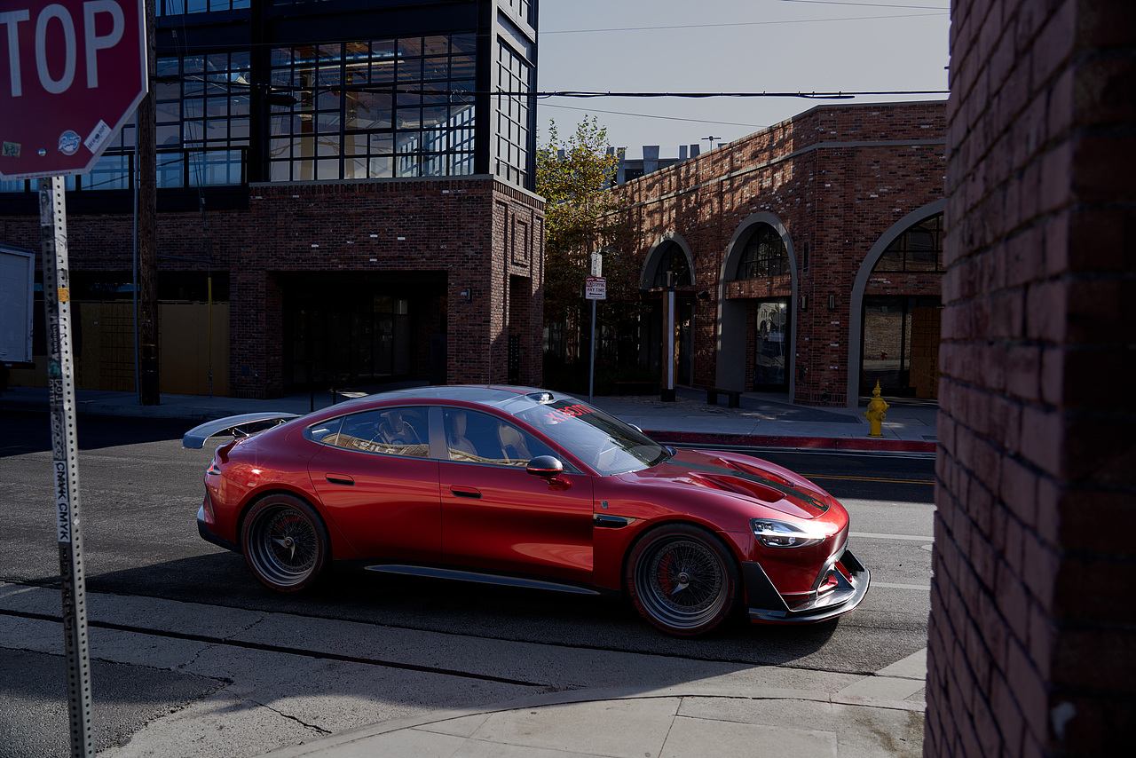 XIAOMI SU7 Ultra 汽车渲染6