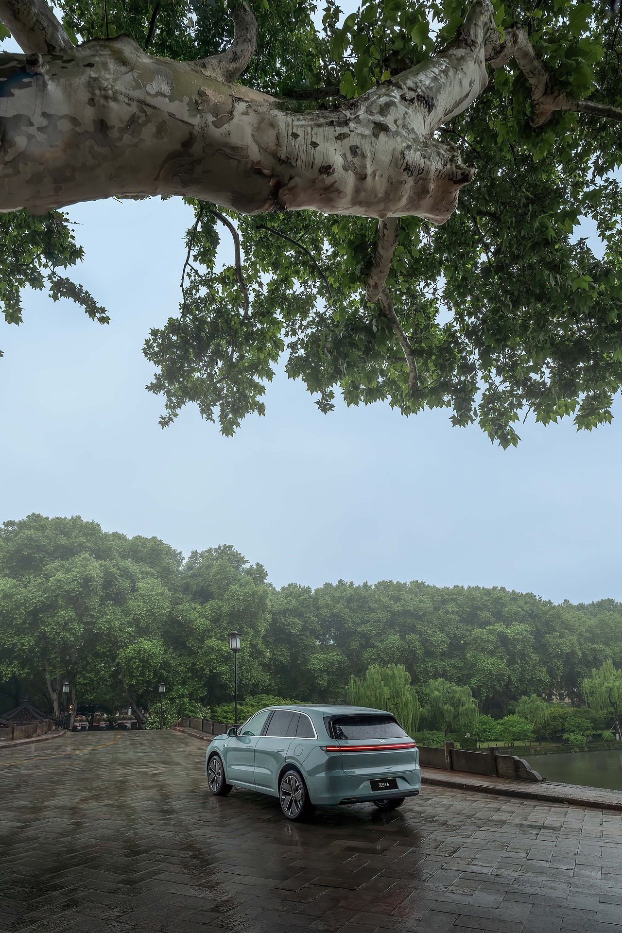 汽车KV |理想L6 天青色