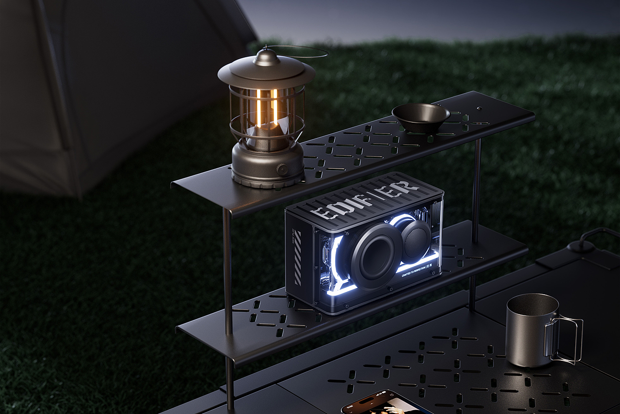 花再/NEW PLAY赛博音箱（图ZMzkwODYwMTYw） - 电子产品 - 站酷设计师花再设计原创素材 - 站酷ZCOOL