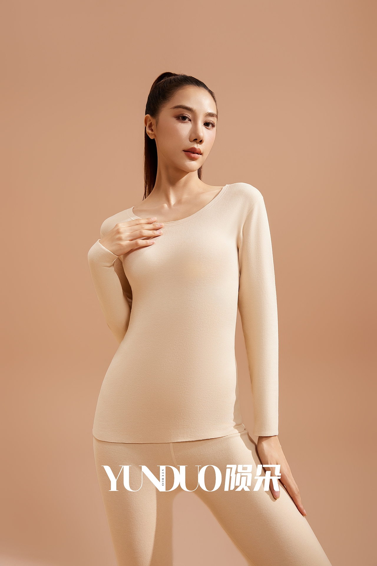 保暖衣拍摄 保暖套装拍摄 秋冬保暖衣拍摄 保暖拍摄