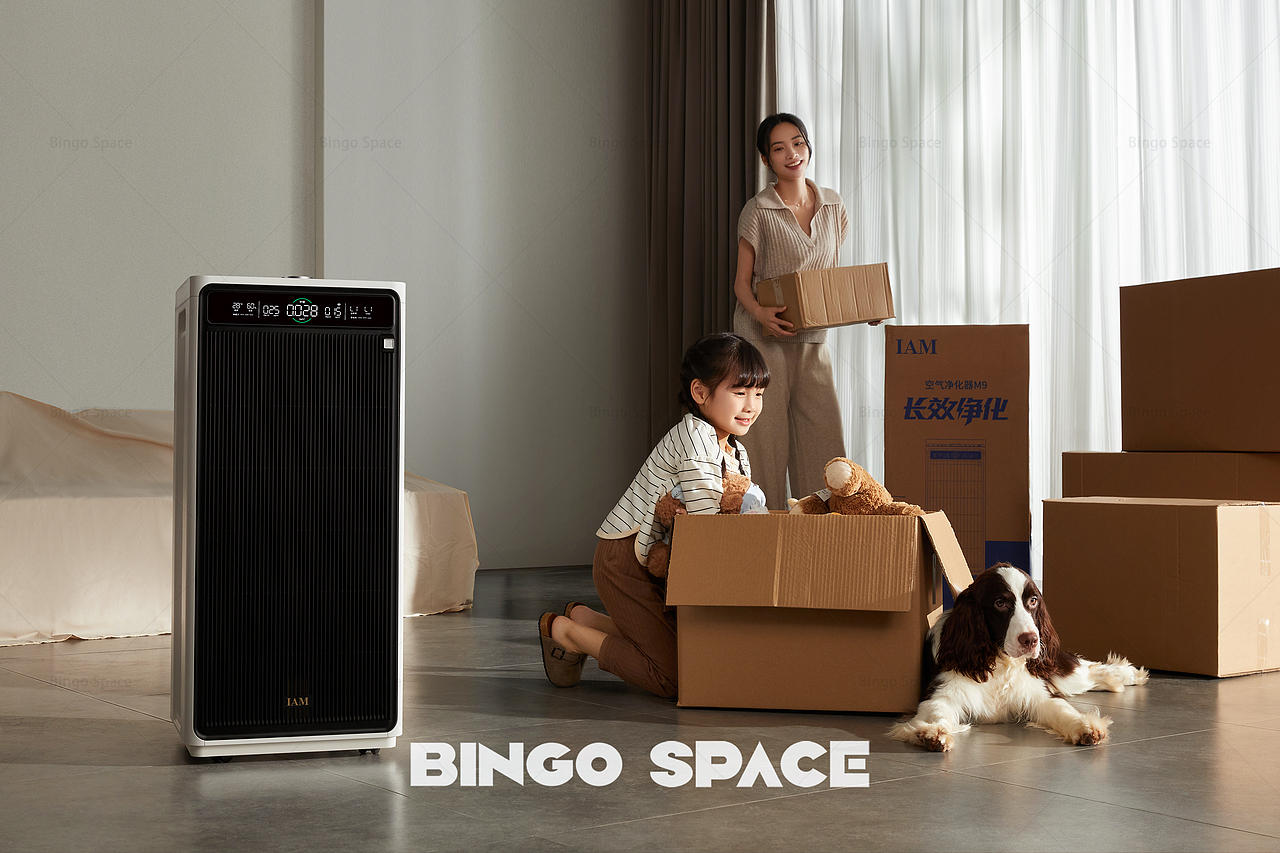 产品摄影｜IAM华为智选｜空气净化器M9系列拍摄