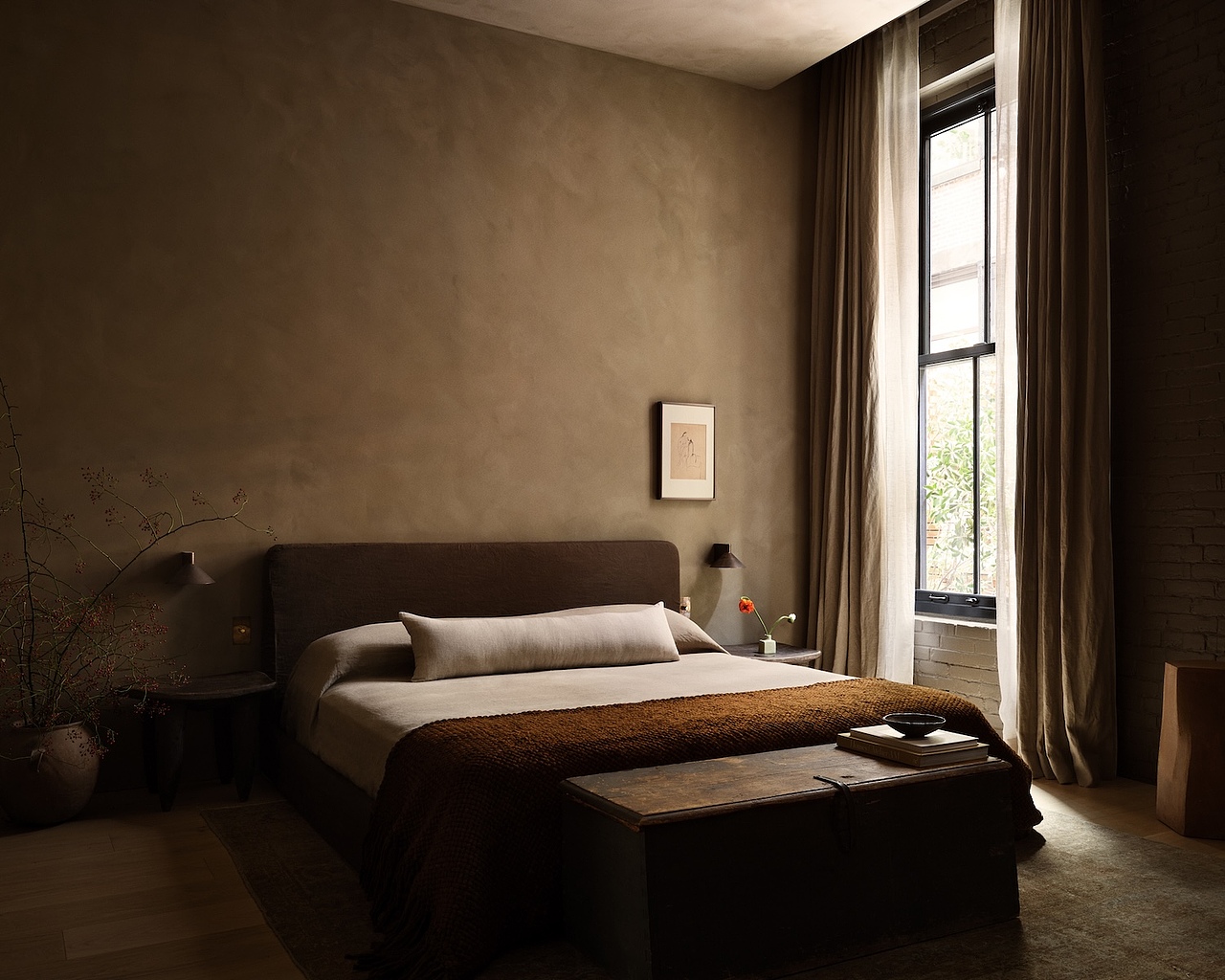 审美积累l 纽约极简主义公寓