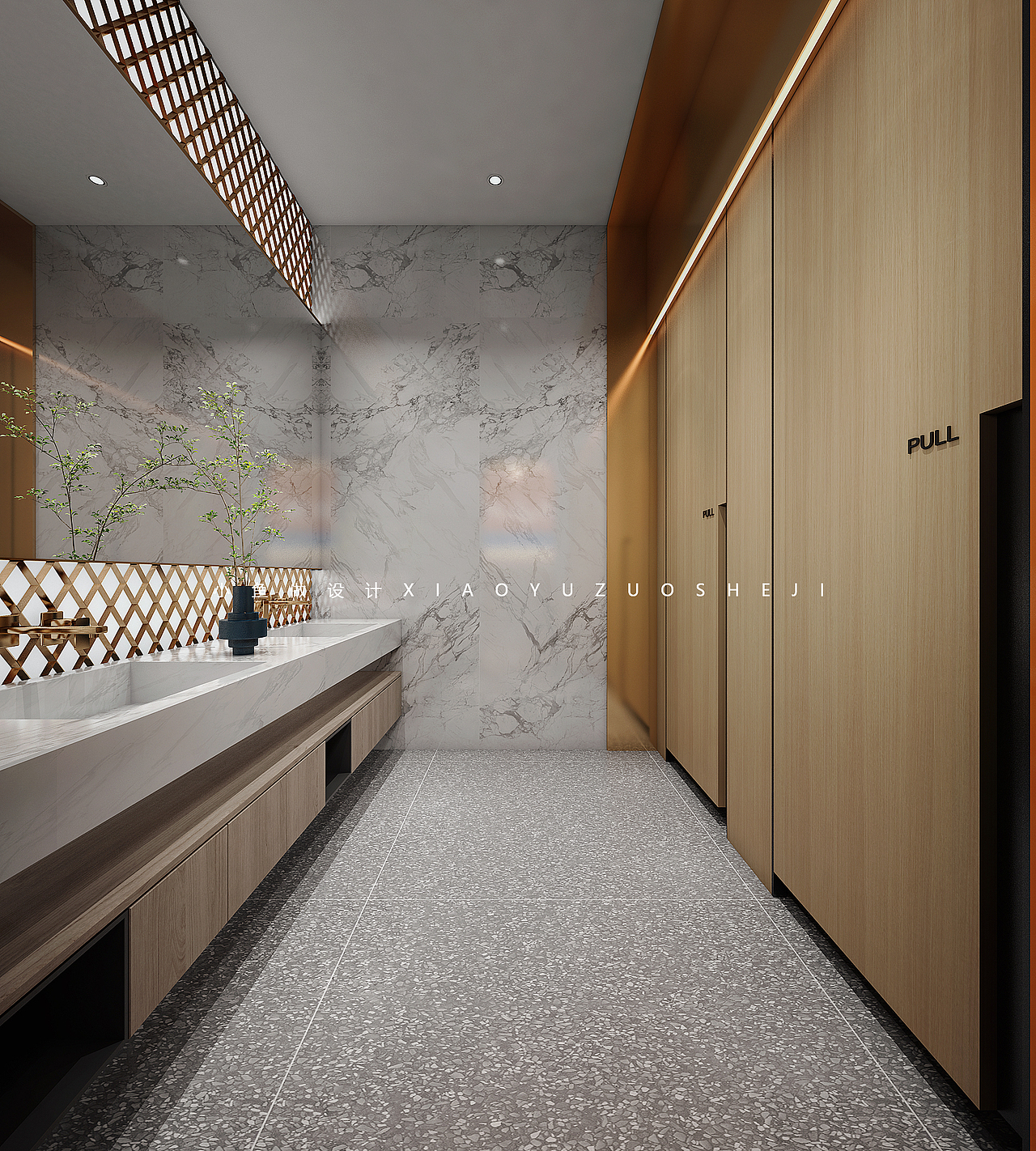 烤肉店氛围感设计（图ZMzkwODcwOTQ0） - 酒店餐饮设计 - 站酷设计师鱼小鱼做设计原创素材 - 站酷ZCOOL