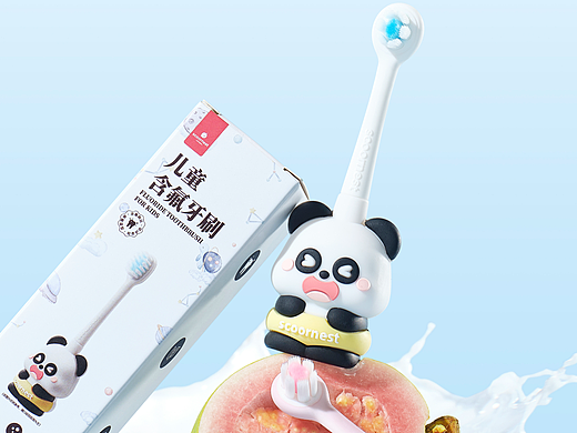 电商摄影 | 童趣牙刷
