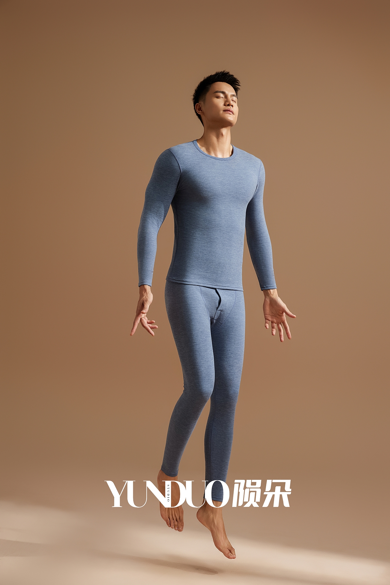 保暖套装拍摄 男士保暖拍摄 保暖衣拍摄 舒适保暖拍摄