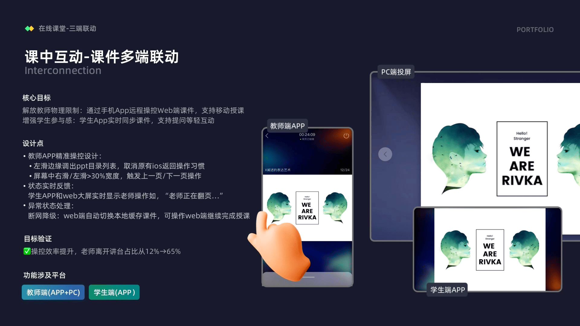 见面课-多端互动系统设计