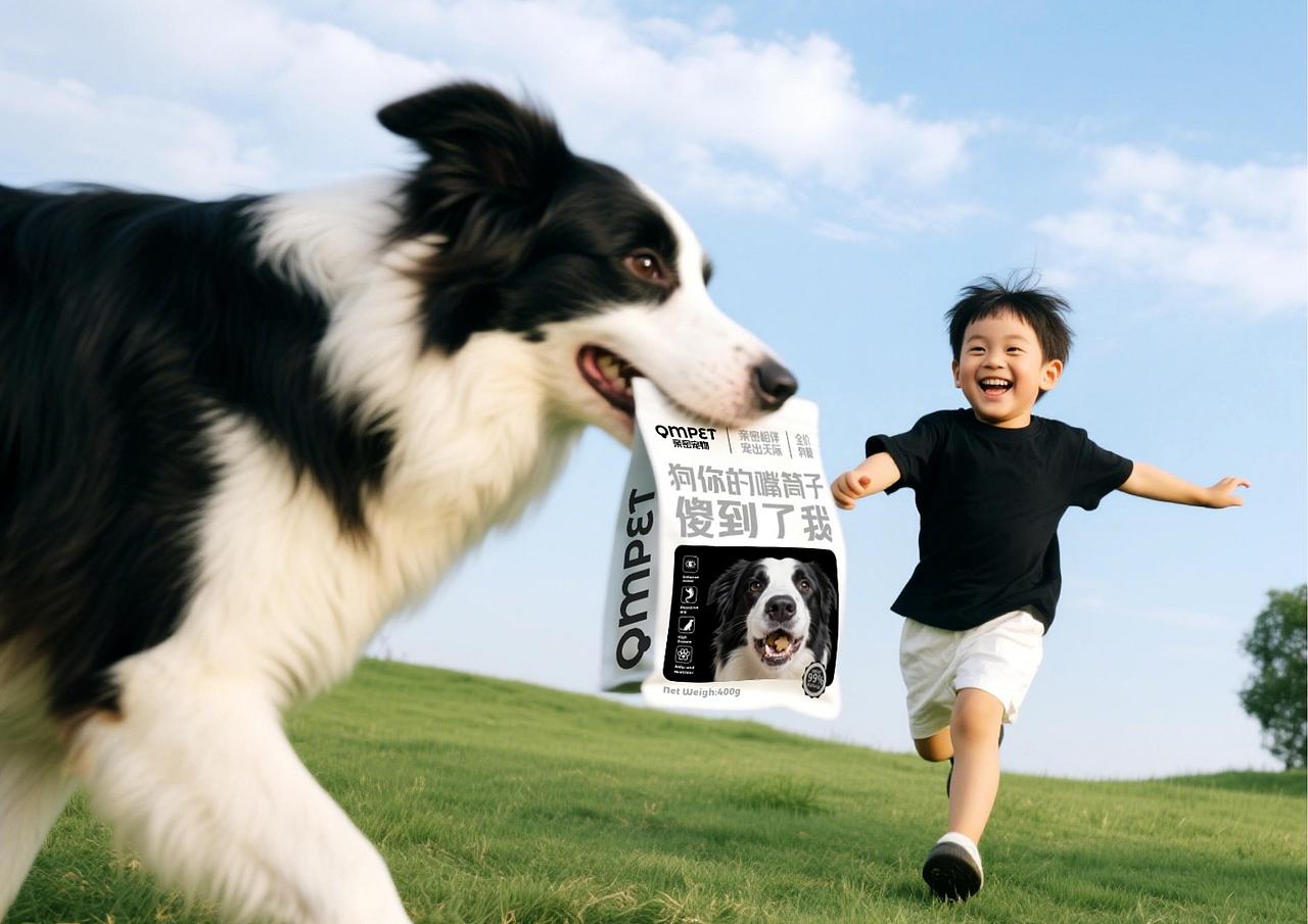 狗你的嘴筒子戳到了我-亲密宠物品牌全案策划包装系统