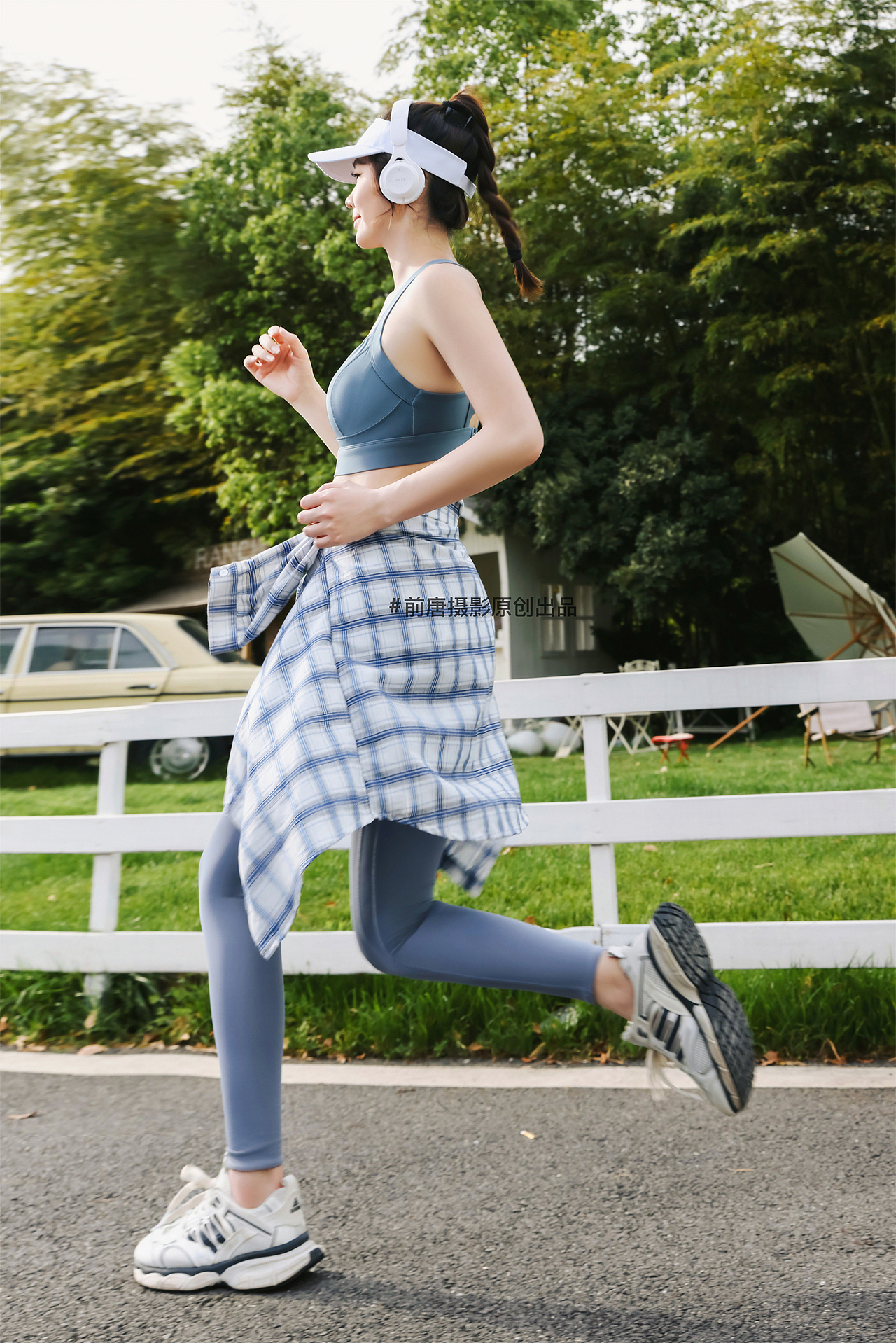 瑜伽服 瑜伽背心 运动服拍摄