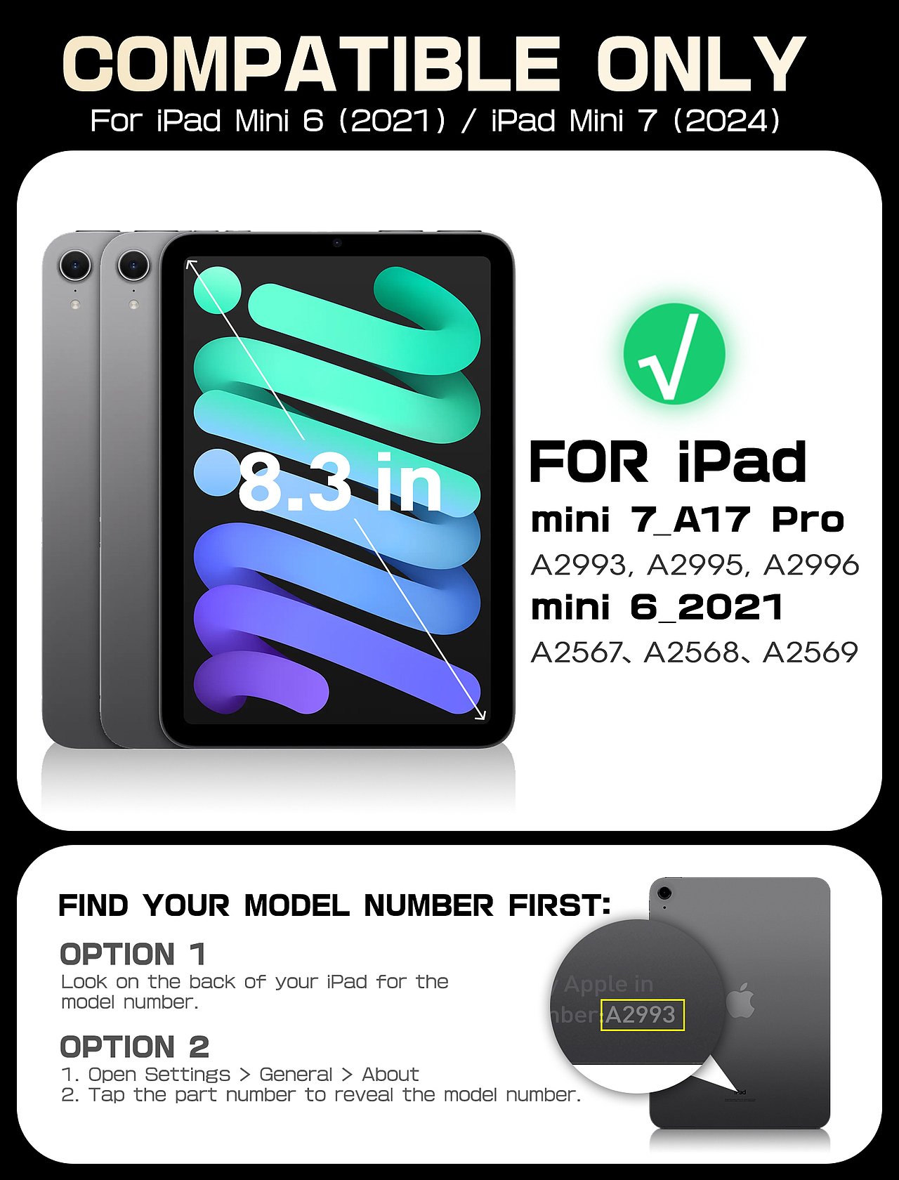 Amazon电商视觉设计_iPad mini透明保护壳