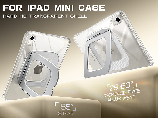 Amazon电商视觉设计_iPad mini透明保护壳
