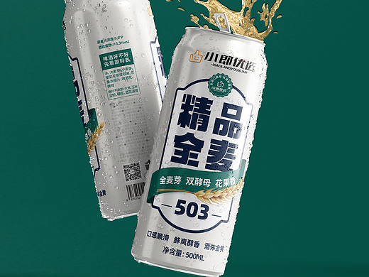 啤酒包装设计丨罐装啤酒包装丨酒包装设计
