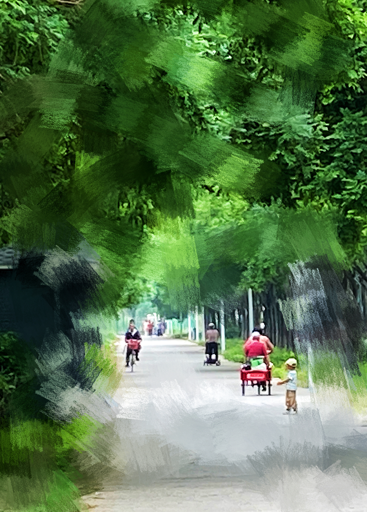 刘勇良油画风格摄影：生活圆舞曲