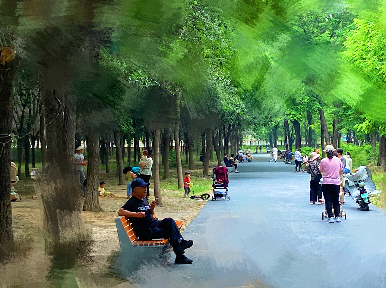 刘勇良油画风格摄影：生活圆舞曲