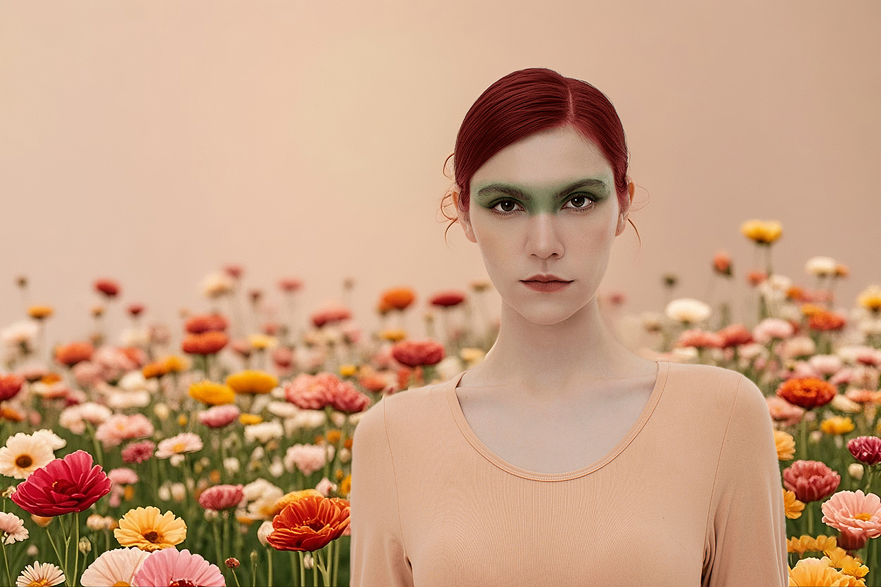 保暖内衣(外模服装)创意拍摄