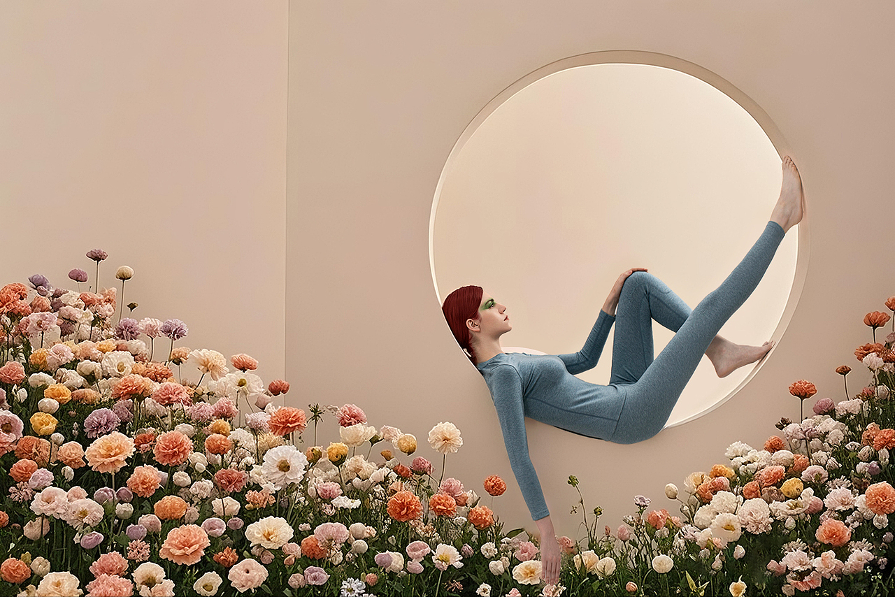 保暖内衣(外模服装)创意拍摄