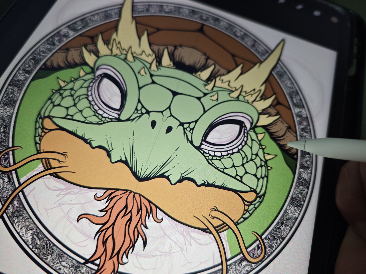 2025.05.22龙九子系列之毣余板绘赑屃(霸下)