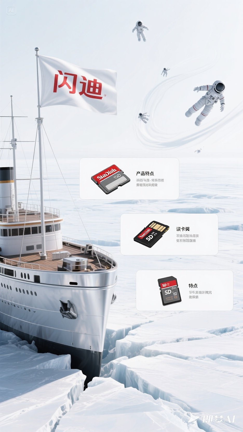 移动硬盘系列品牌”闪迪“外观设计思路