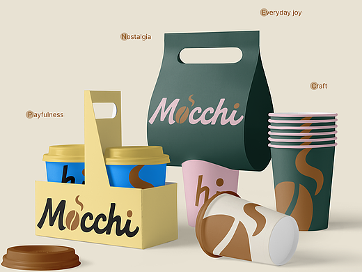 Mocchi &莫奇咖啡 品牌（个人主页-ZNzE5NTE0MjQ=） - 品牌 - 站酷设计师lalasosoO原创素材 - 站酷ZCOOL