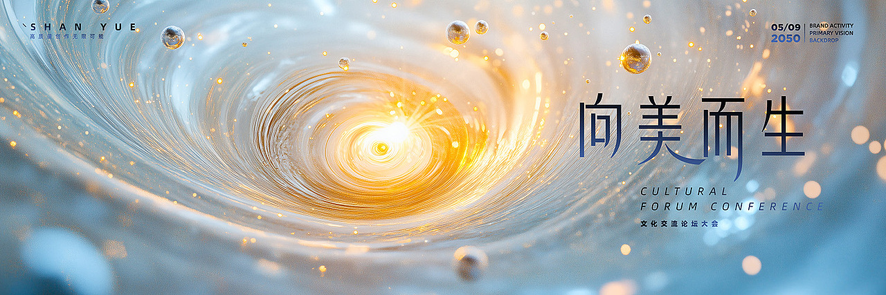 绚丽光感粒子线条汇聚漩涡企业活动KV主视觉设计（图ZMzkwOTEyMTY4） - 其他平面 - 站酷设计师灰图图原创素材 - 站酷ZCOOL