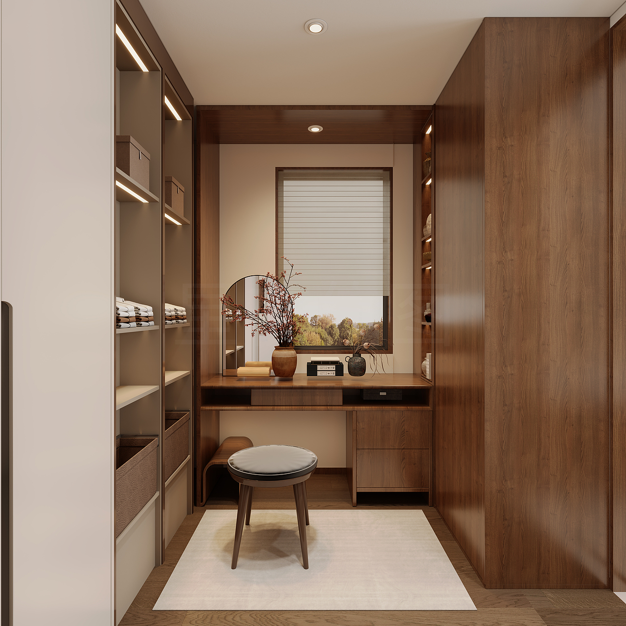 现代风格别墅效果图