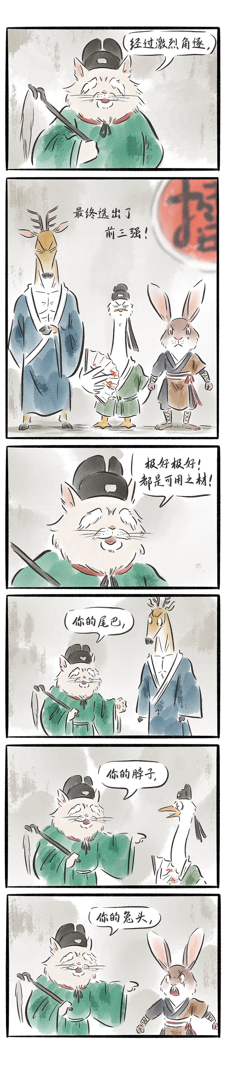 #大喵元年# 最终话2,群英荟萃