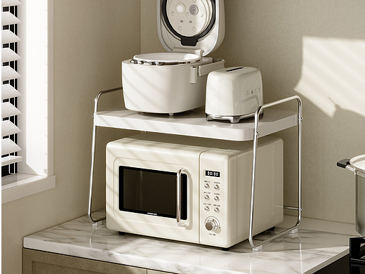 存图-简易微波炉置物架