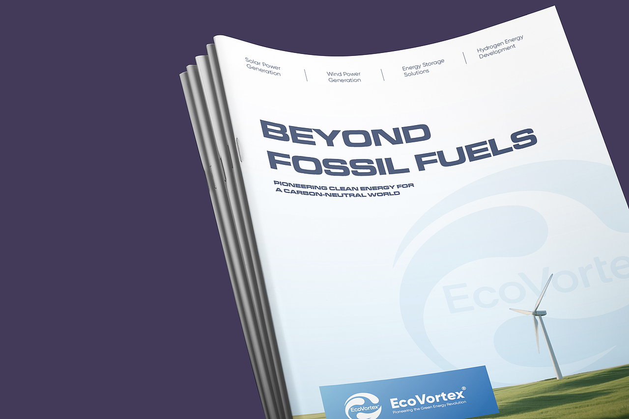 清洁能源企业画册设计风电太阳能产品手册设计宣传册