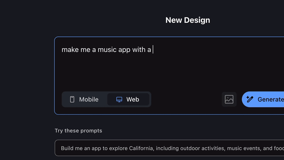 我测了Google Stitch:AI 直接出 UI 源文件,Figma 的压力不小了......(图ZMTUwOTgzNjA=) - 评测 - 站酷设计师言川Artie原创素材 - 站酷ZCOOL