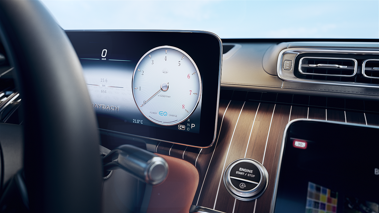 Benz汽车内饰渲染练习