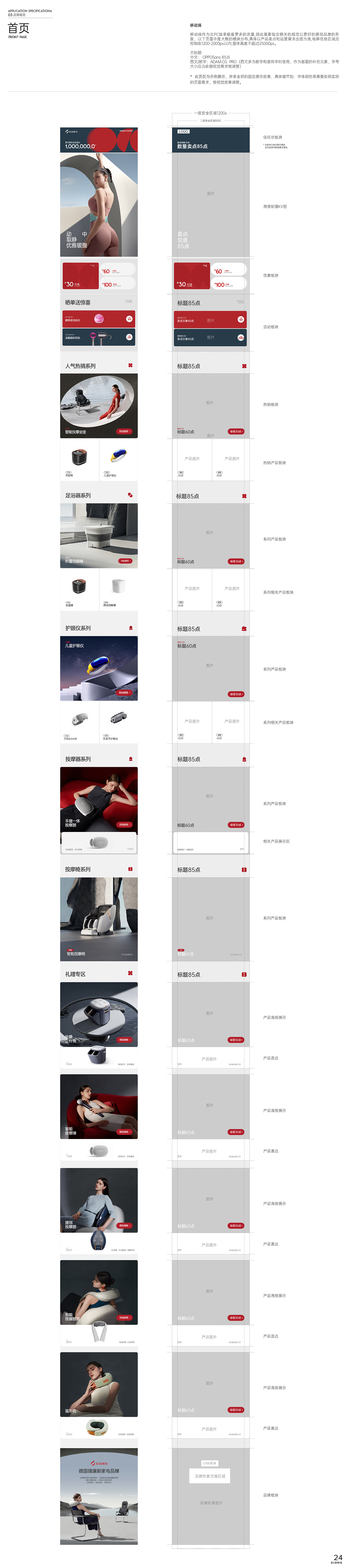 CLORIS凯伦诗 线上品牌VI视觉规范