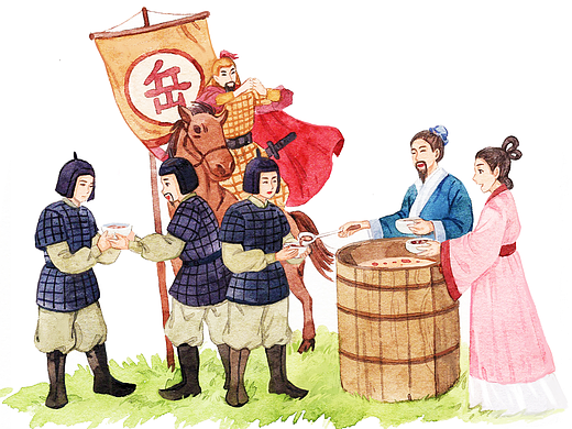《语文原来这么有趣》水彩插画配图（2）
