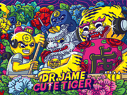 Dr.jame桌球杆包插图设计