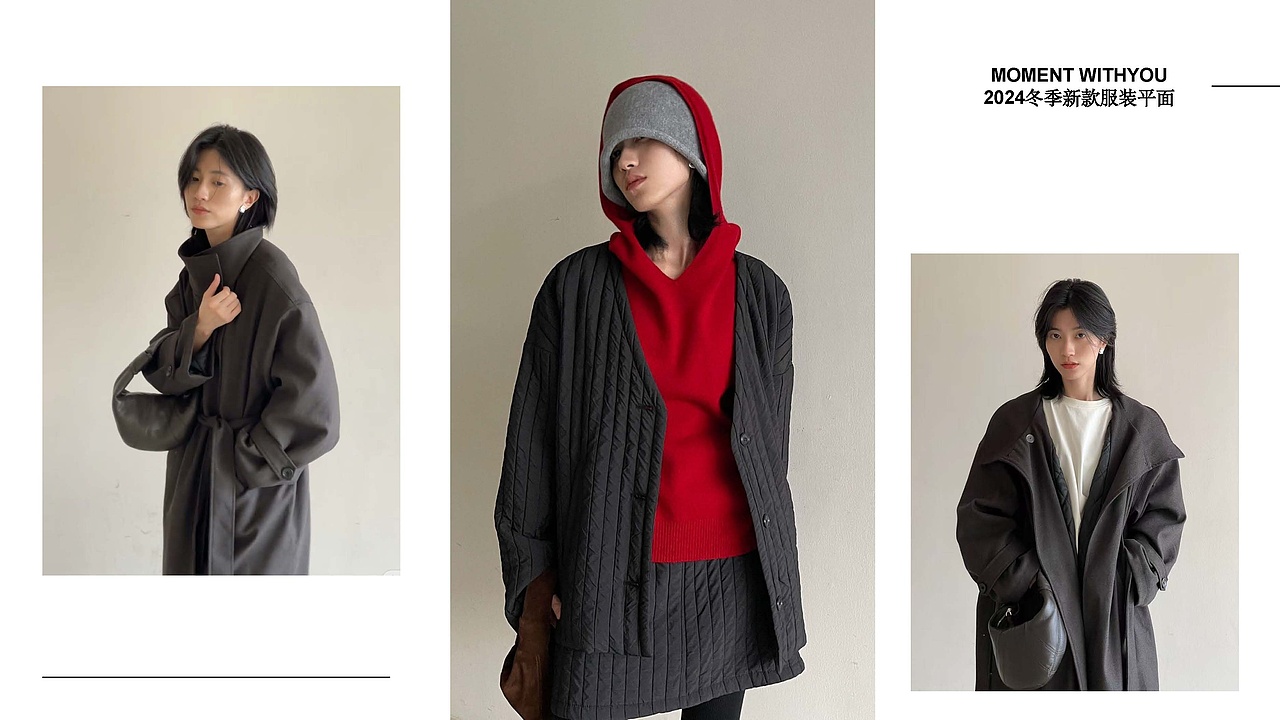 文艺情绪小红书博主风女模